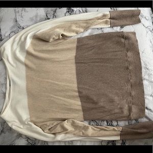 Long sleeve light sweater